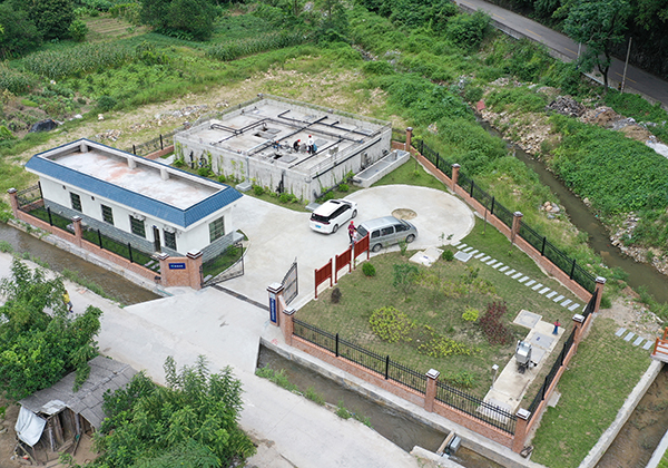 廣東整縣推進村鎮污水處理15個示范項目之一，提高陽山縣縣城污水處理率，改善城鄉人居環境
